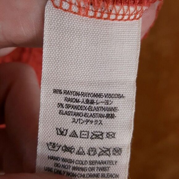 WE THE FREE PEOPLE Womens Top Small Mauve Pullover Tunic Cowl Neck Waffle Knit - Picture 5 of 7